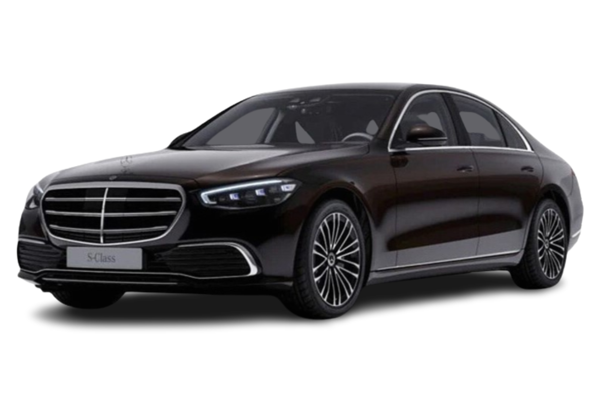 Mercedes Benz S class up to 3 passangers, up to 2 Checkin Pags or up to 4 Cabin bags-cabride.app