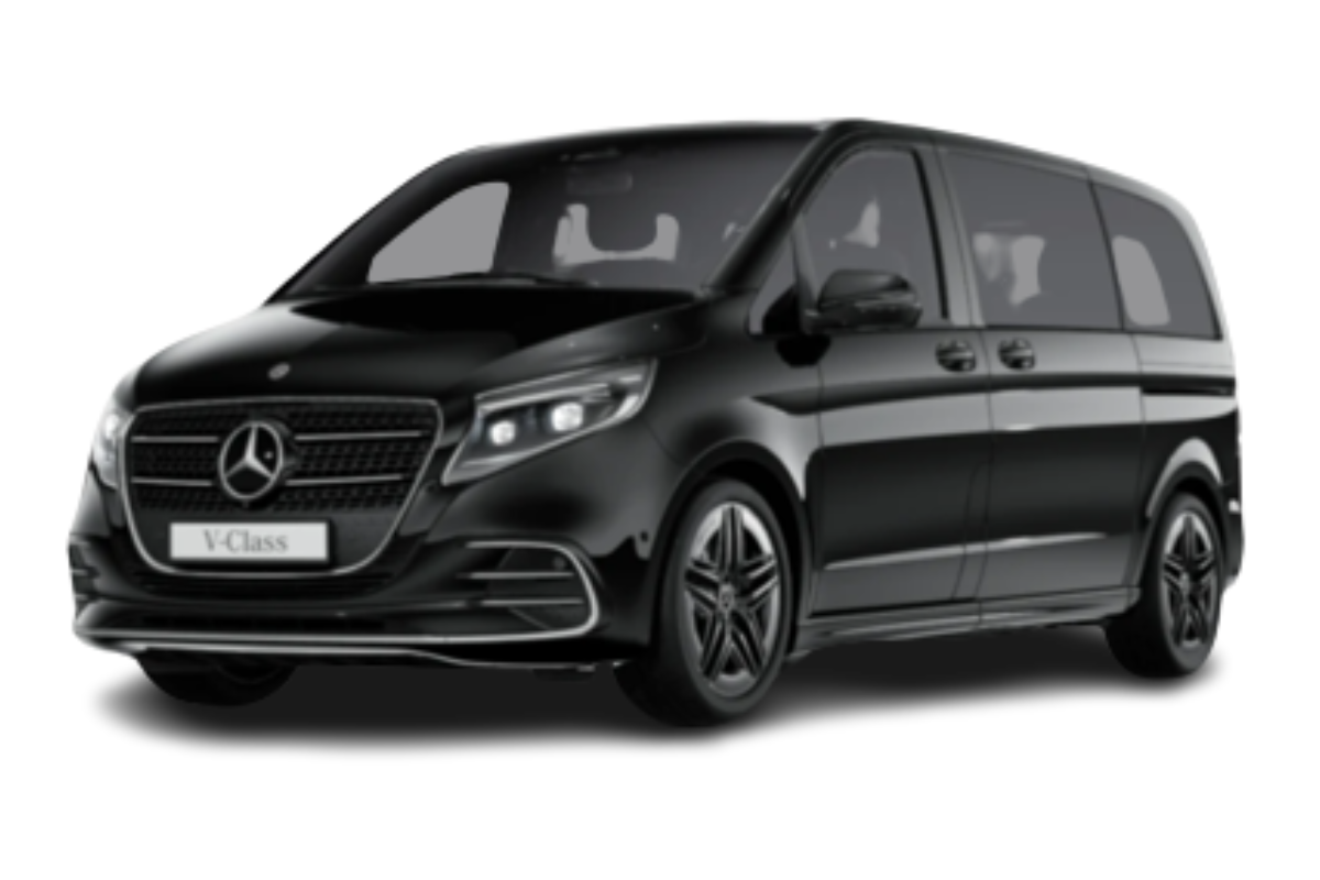 Mercedes Benz V class up to 8 passangers, up to 2 Checkin Pags or up to 4 Cabin bags-cabride.app